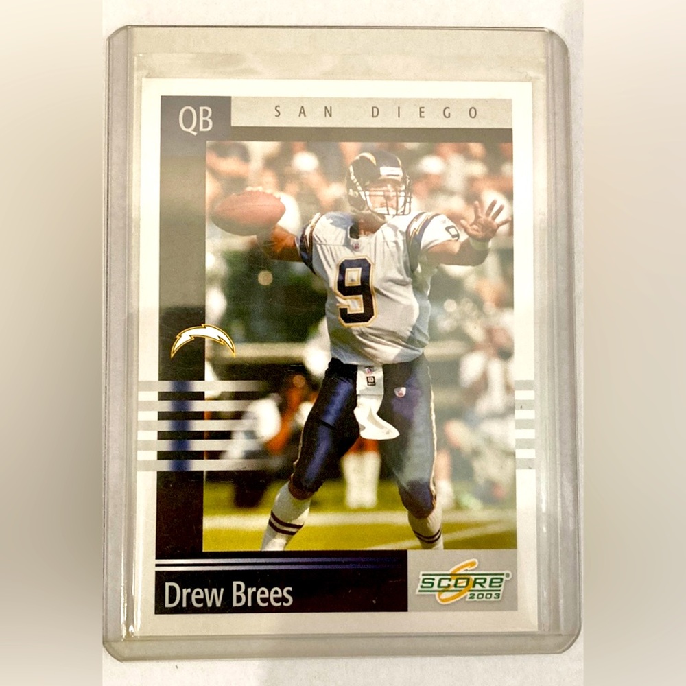 Drew Brees 2003 Score